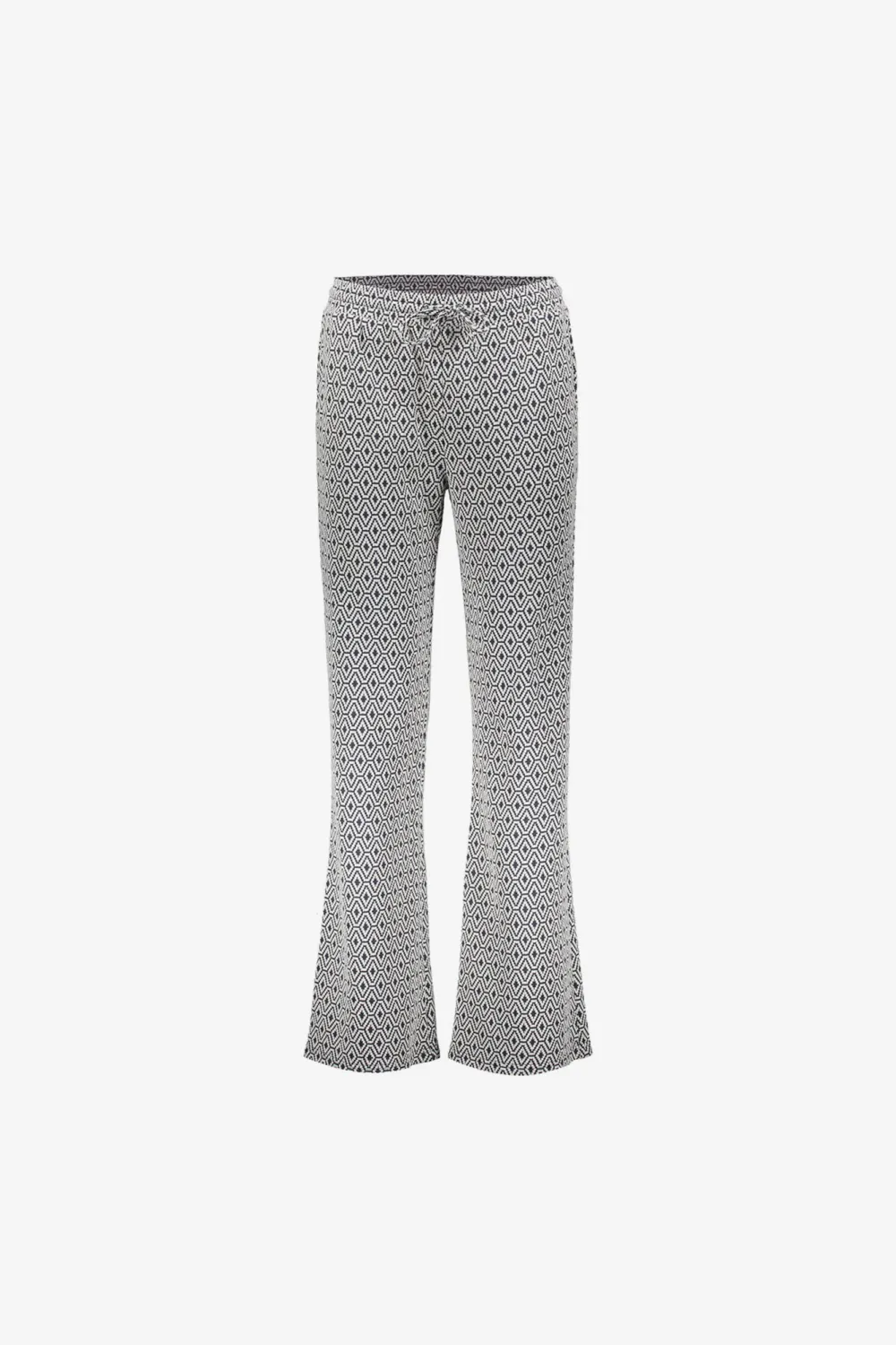 Geisha Jacquard Flared Broek