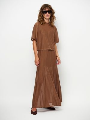 Dante 6 Solis Mesh Maxi Rok
