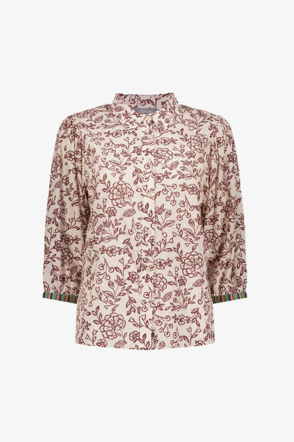 Geisha Bloemetjespatroon Blouse