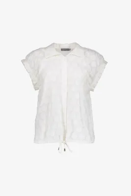 Geisha Blouse met Korte Mouw