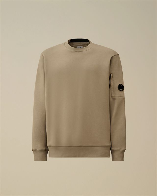 C.P. Company Diagonal Raised Fleece Sweater