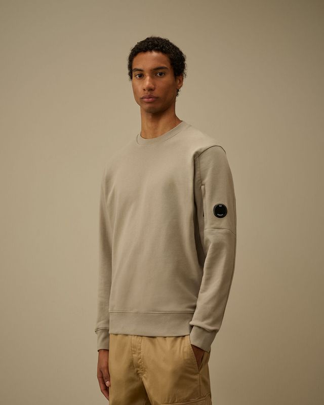 C.P. Company Diagonal Raised Fleece Sweater