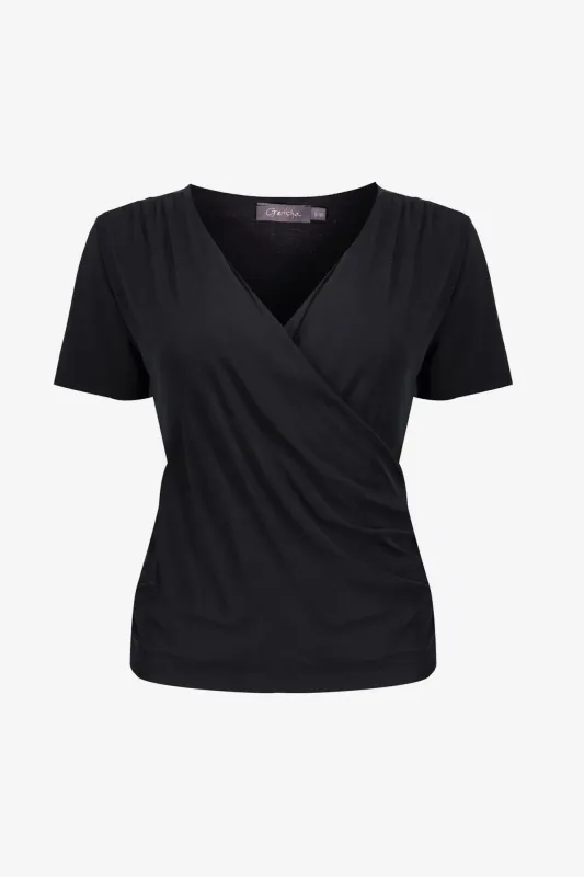 Geisha Tricot Overslag Top