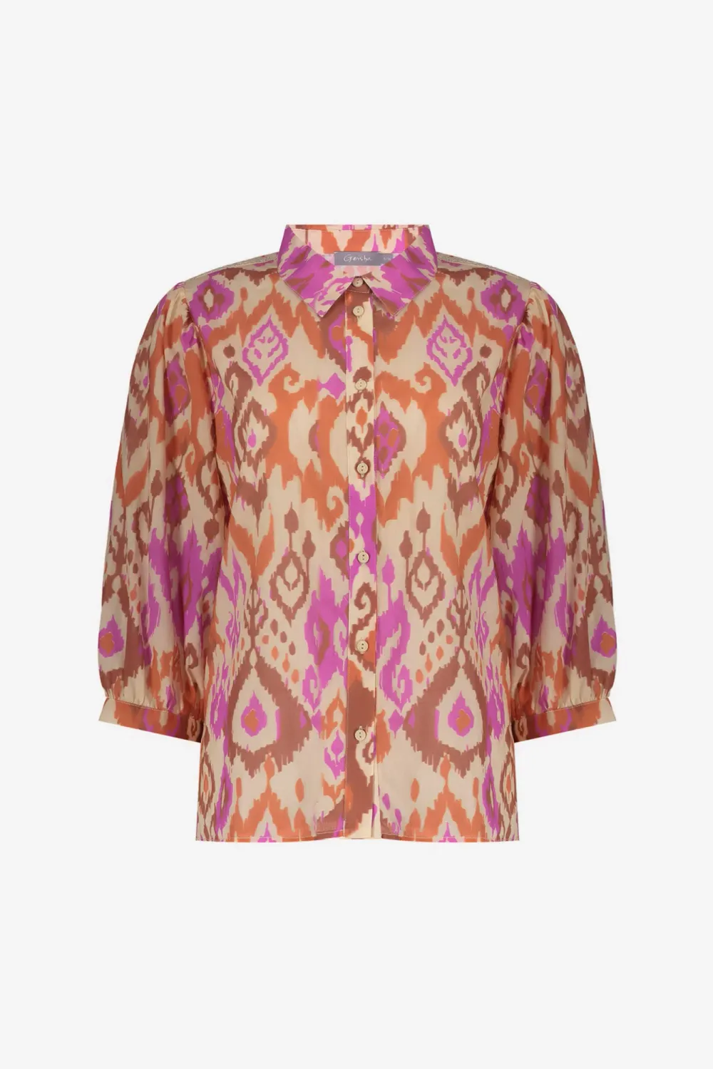 Geisha Roze Oranje Blouse