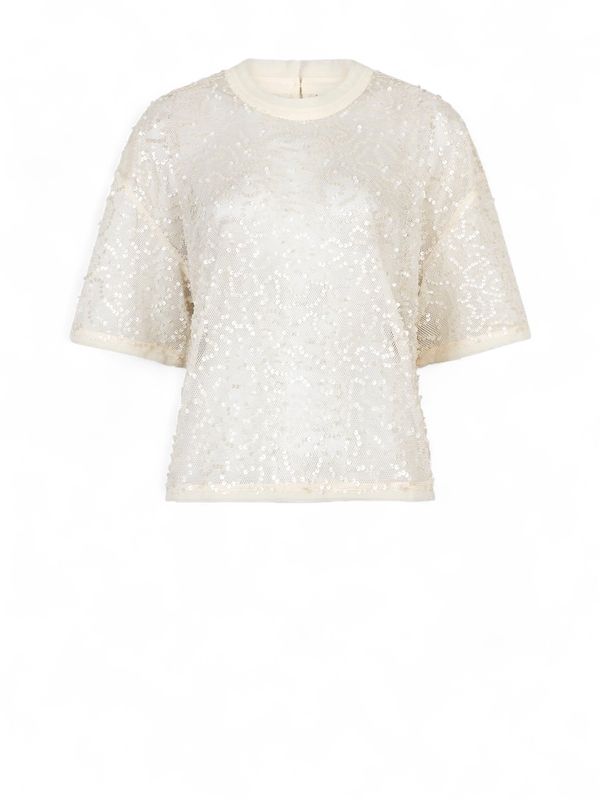 Dante 6 Zaira Pailletten Mesh Top