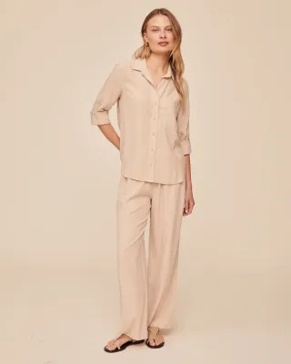 Bella Dahl Tail Button Down Blouse