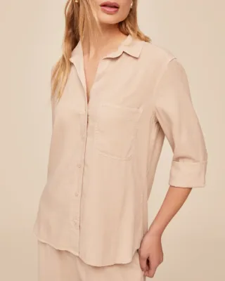 Bella Dahl Tail Button Down Blouse