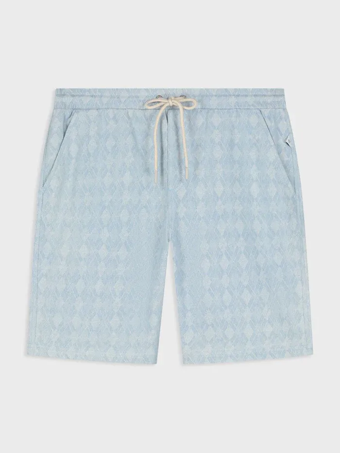 Law of the Sea Lazorn Denim Jacquard Short