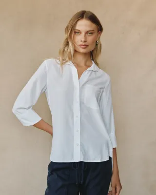 Bella Dahl Tail Button Down Blouse