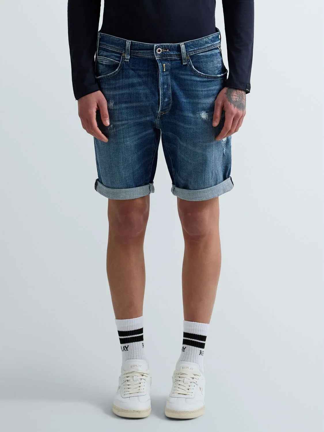 Replay Tapered Fit Short