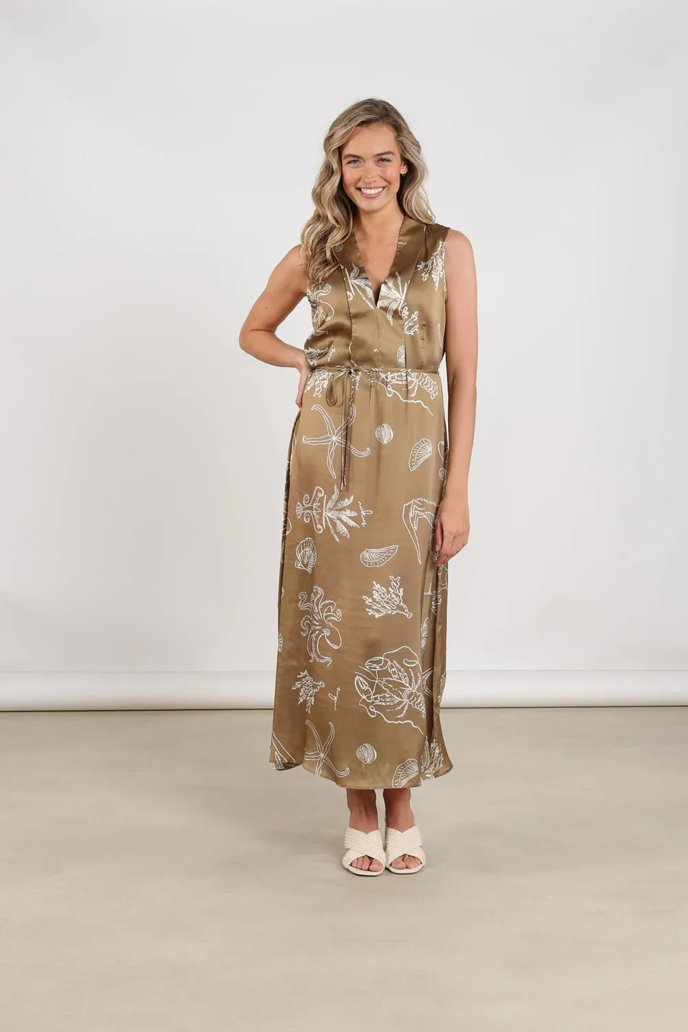 Nukus Violet Dress
