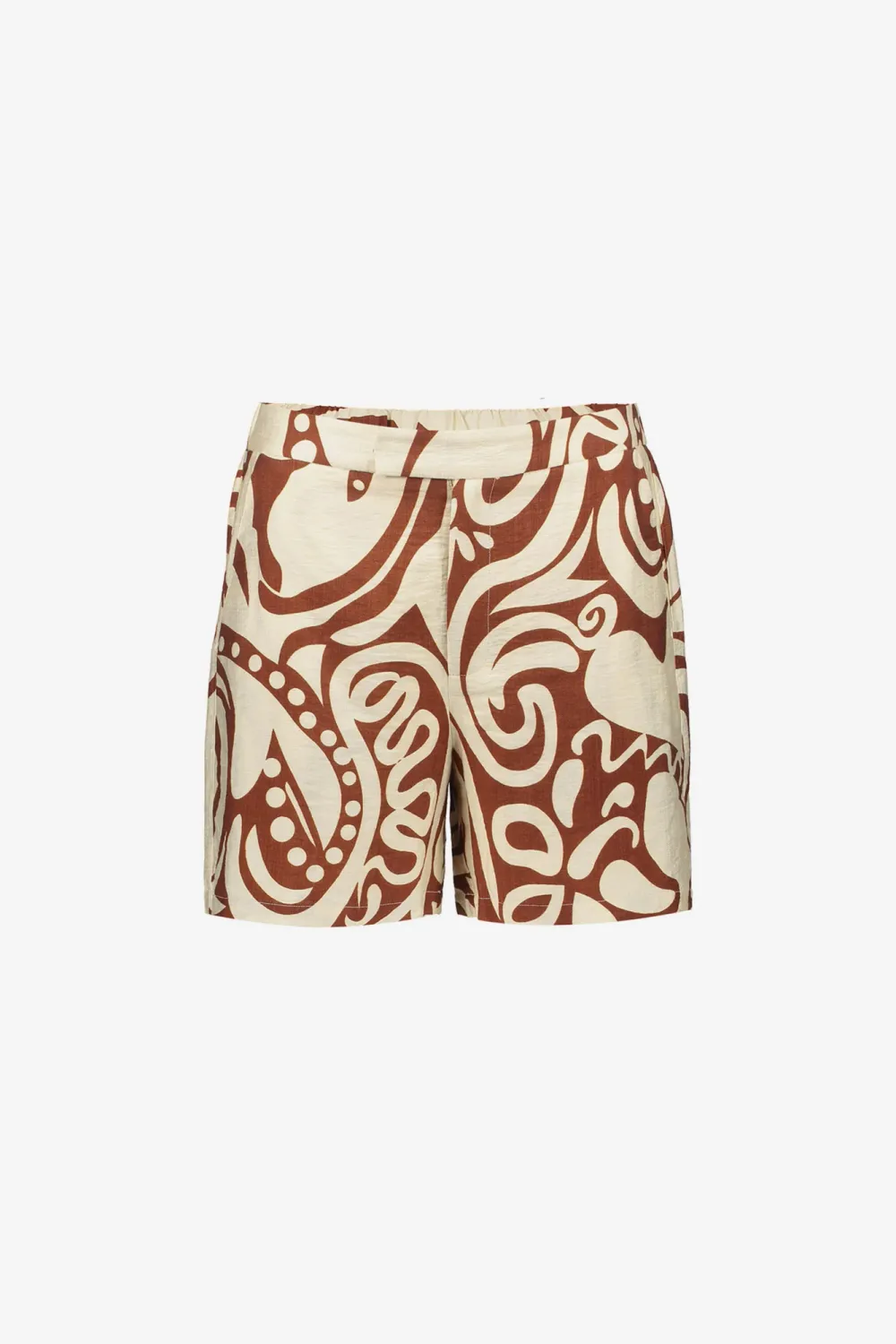 Geisha Swirl Print Short