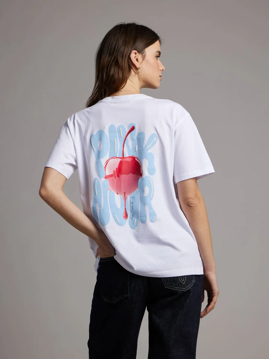 Pink Noir Cherry T-Shirt