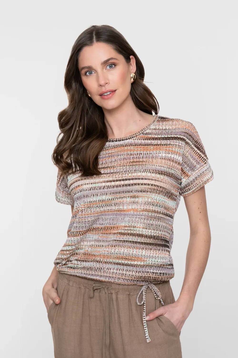 Geisha Top met Structuur