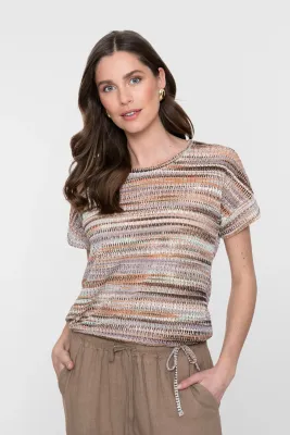 Geisha Top met Structuur