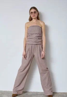 Co'Couture Jiho Stripe Tube Top