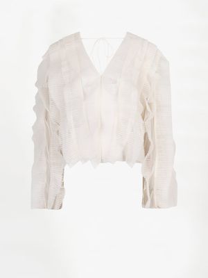 Dante6-Phora Tule Ruffle Top
