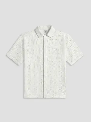 Law of the Sea Siren Ajour Knitted Blouse