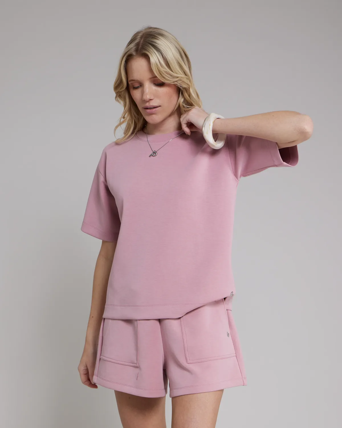 Pink Noir Iris T-Shirt