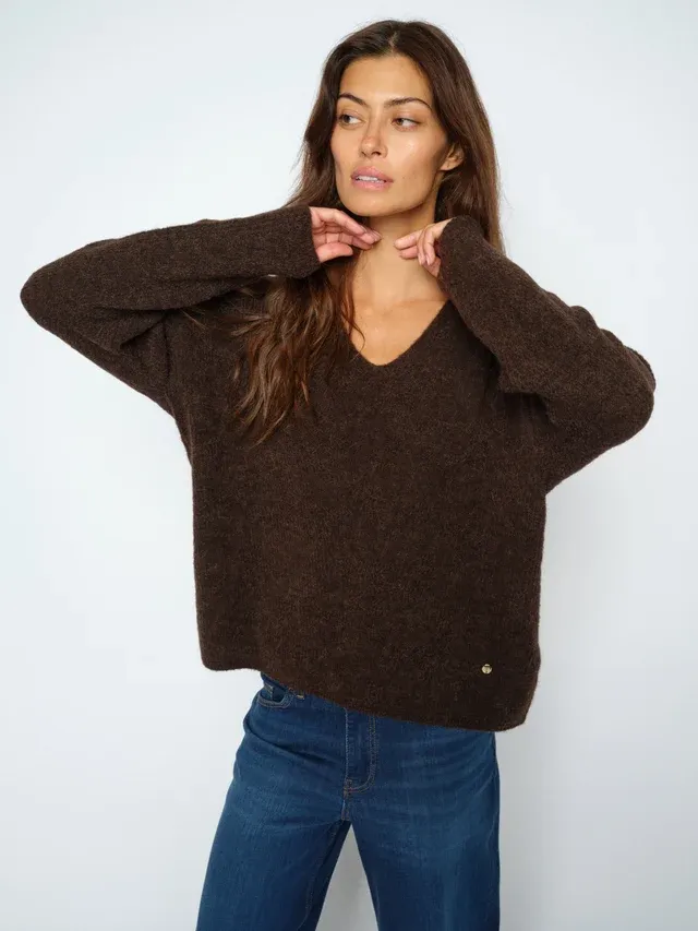 Mos Mosh Thora V-Neck Trui