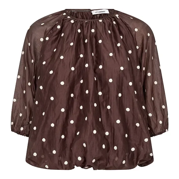 Co'Couture Dita Dot Balloon Blouse