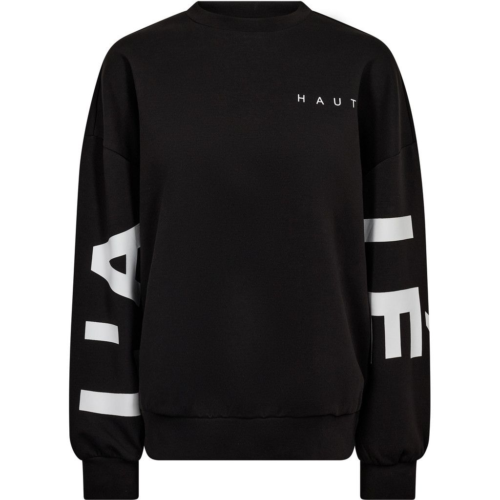 Haute L'Amitié Maxi Split Logo Sweater