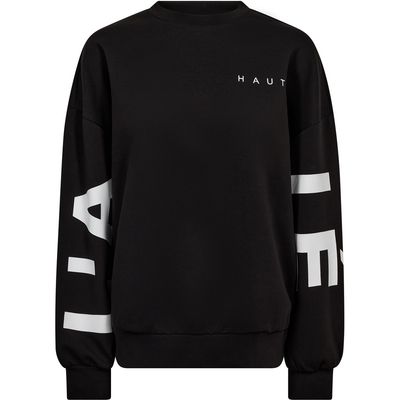 Haute L'Amitié Maxi Split Logo Sweater