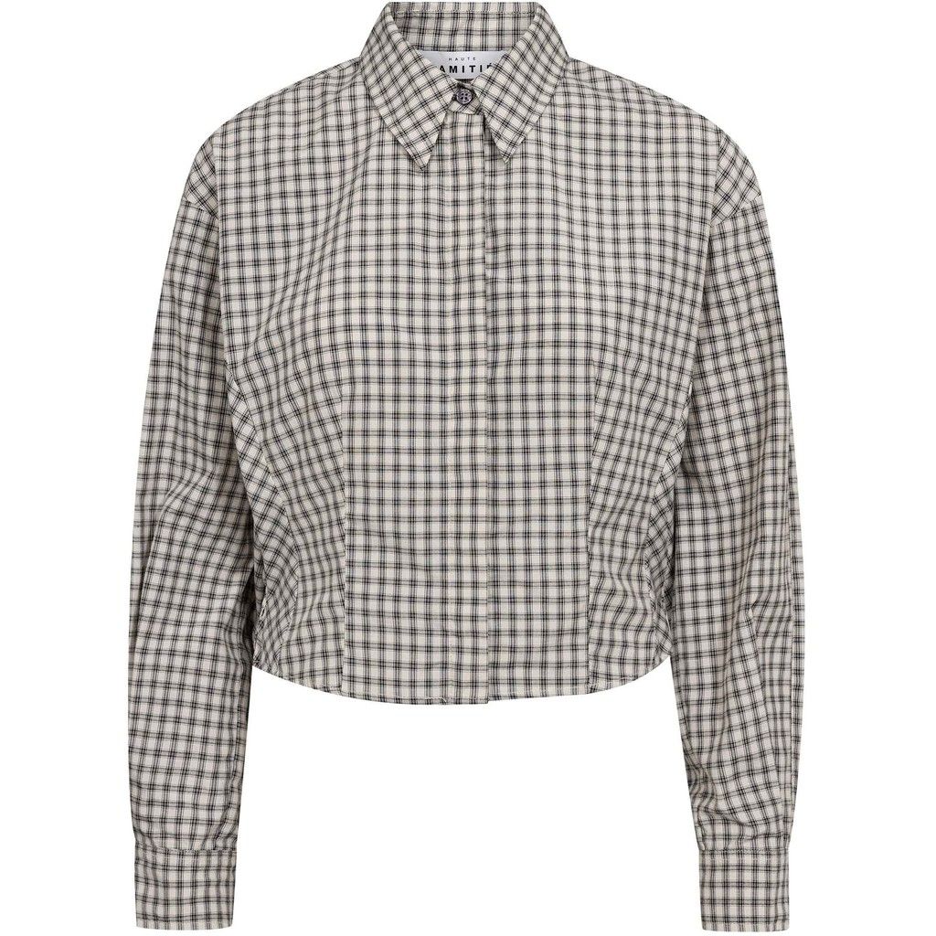 Haute L'Amitié Mimosa Check Smock Blouse