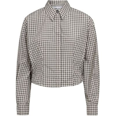 Haute L'Amitié Mimosa Check Smock Blouse