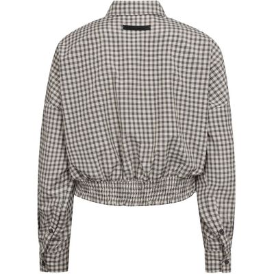 Haute L'Amitié Mimosa Check Smock Blouse