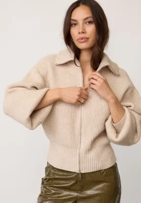 Co'Couture Row Zip Vest
