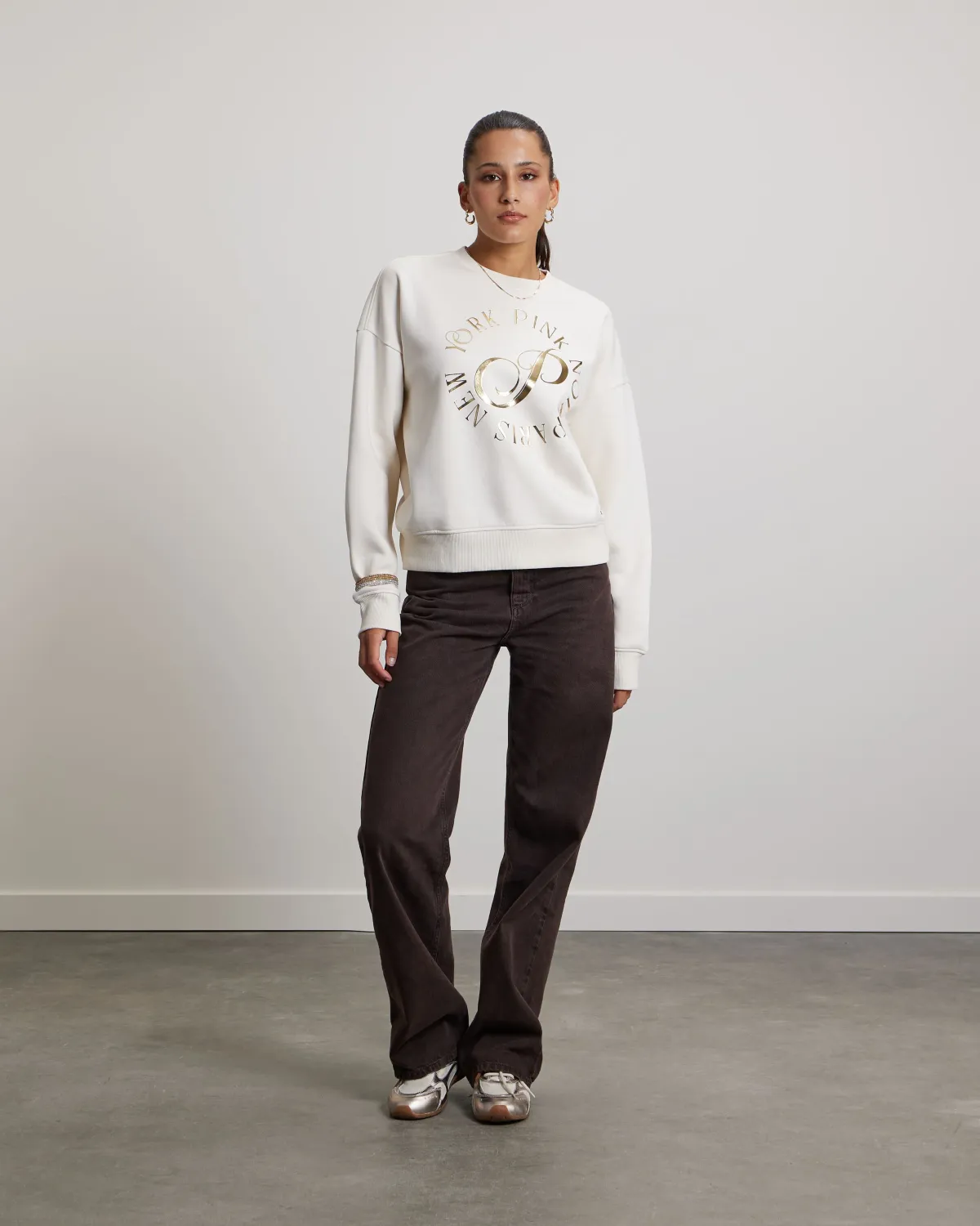 Pink Noir Merci Sweater