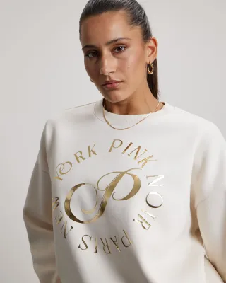 Pink Noir Merci Sweater