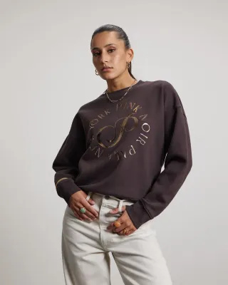 Pink Noir Merci Sweater