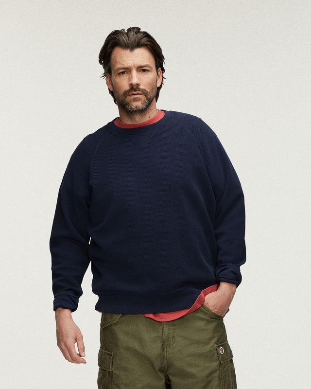 Denham Waffle Sweater