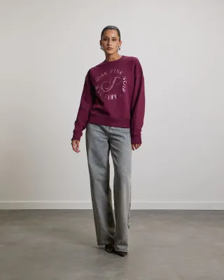 Pink Noir Merci Sweater
