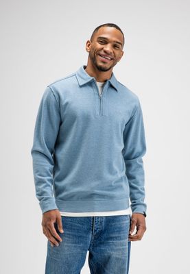 Butcher Of Blue Clifden Zip Polo Trui