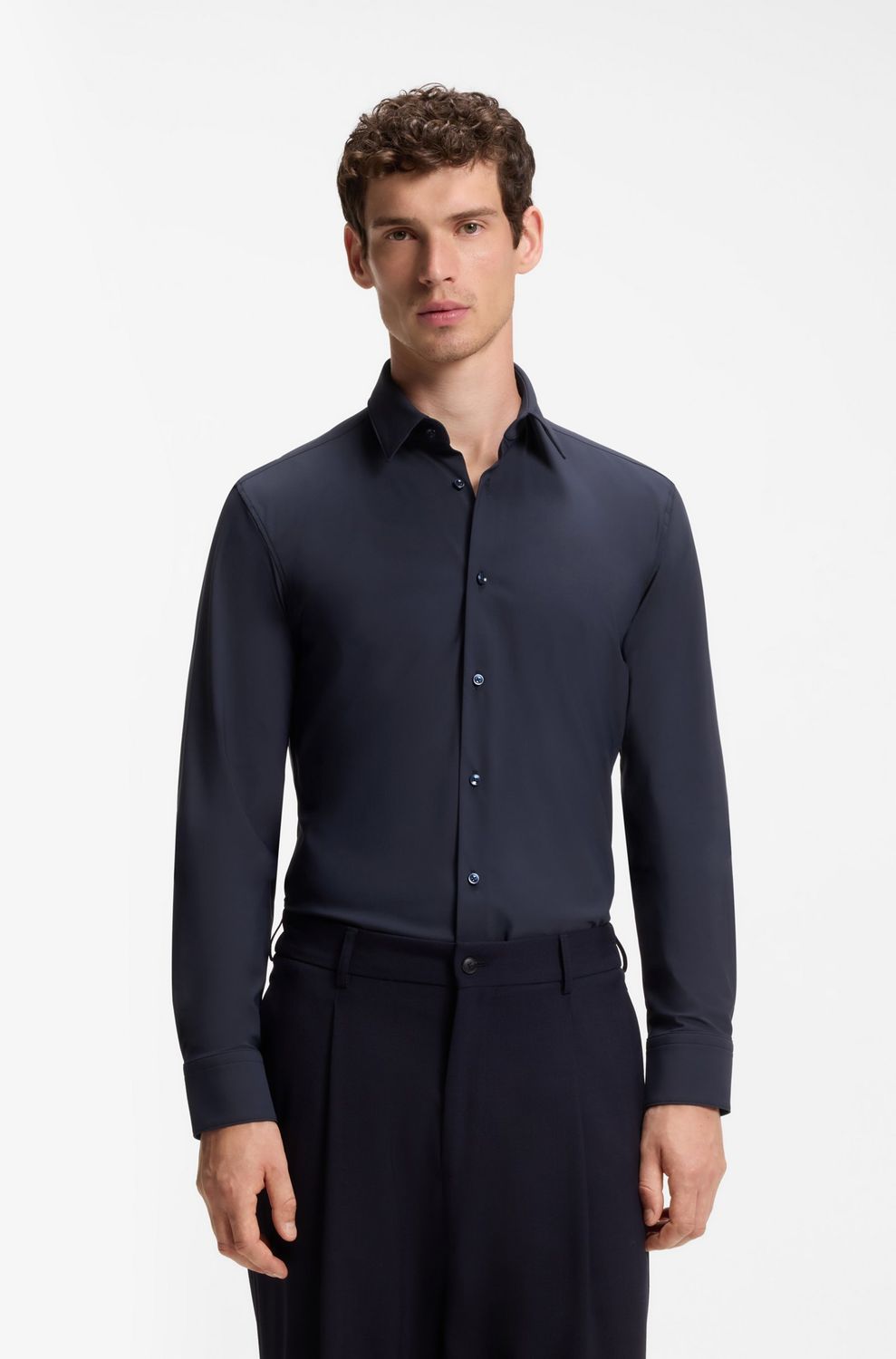 BOSS Black P-Hank Stretch Overhemd
