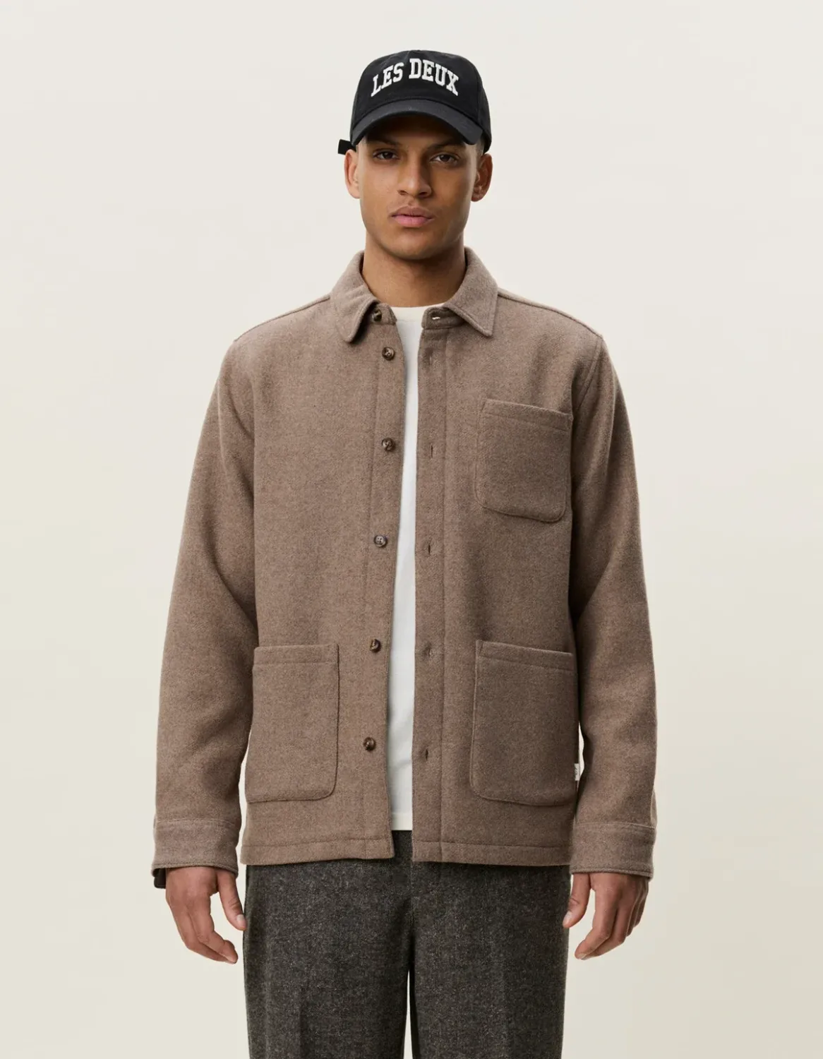 Les Deux Wool Overshirt