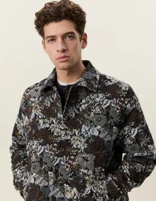Les Deux Rose Jacquard Overshirt