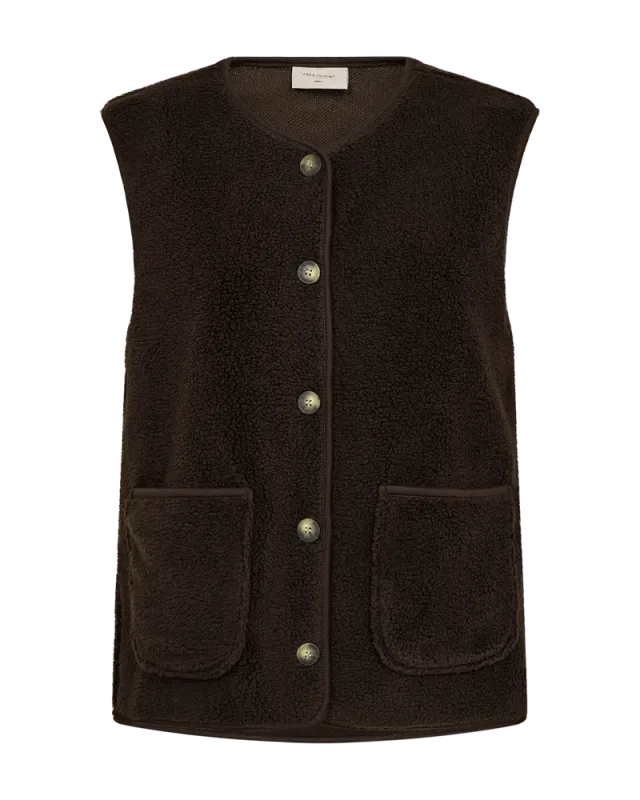 Freequent Teddy Waistcoat