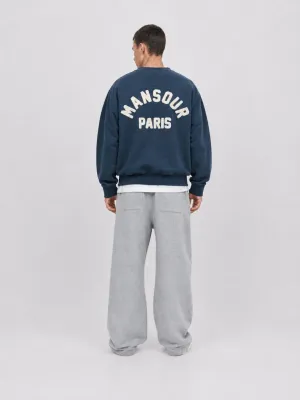Mansour Paris College Pocket Sweater