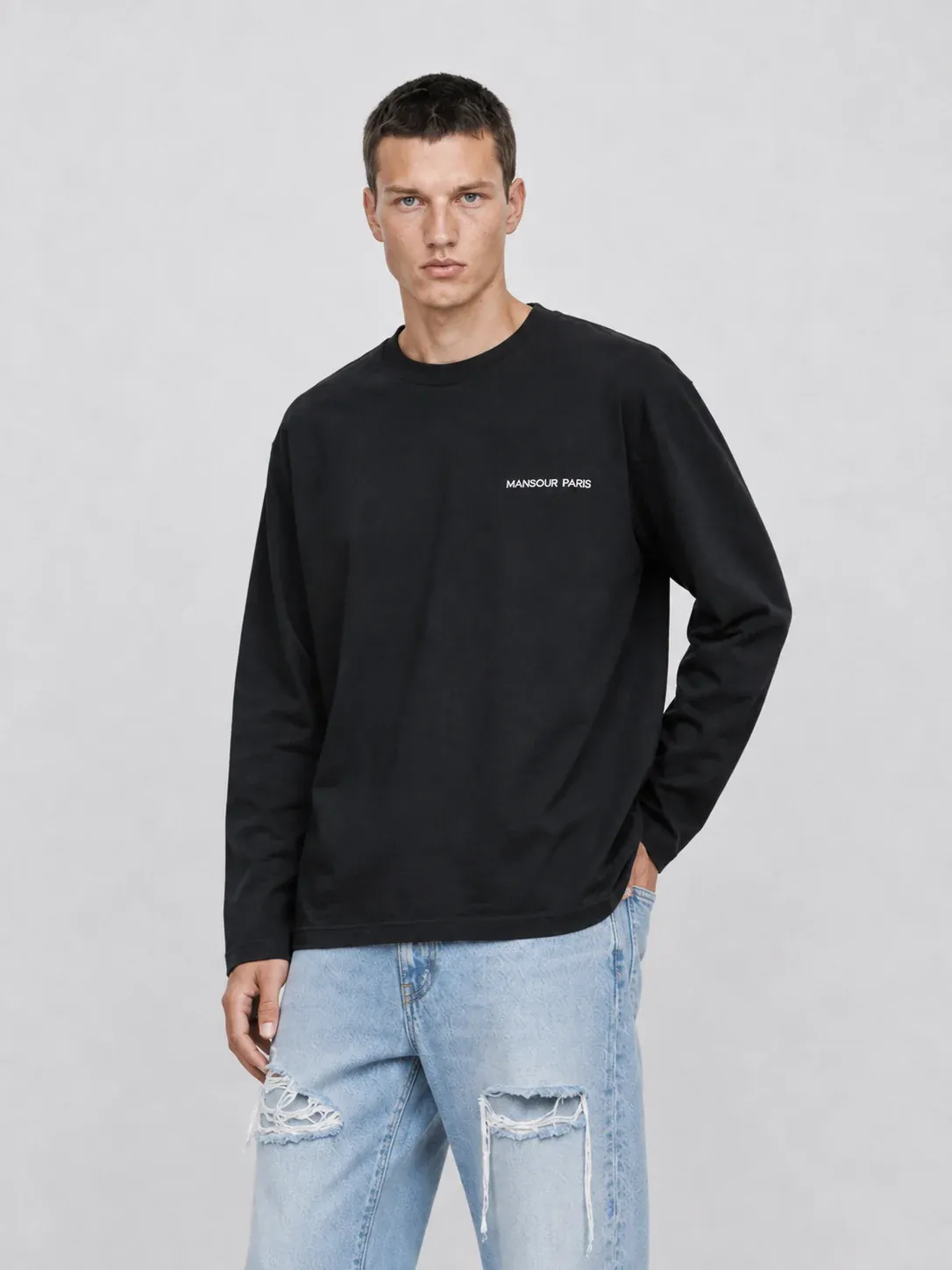 Mansour Script Embroidery Longsleeve