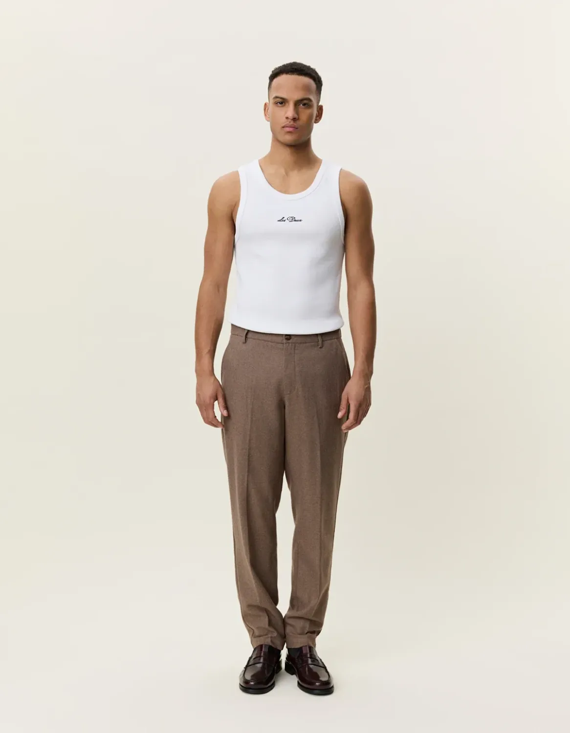 Les Deux Wool Reg Suit Pantalon
