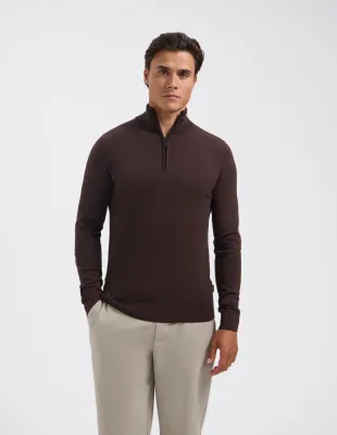 Saint Steve Cas Half Zip Trui