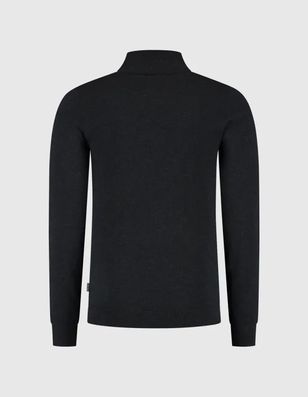 Saint Steve Cas Half Zip Trui