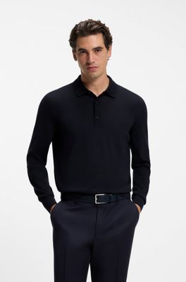 BOSS Black Lancione Trui met Polokraag