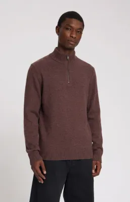 Law of the Sea Lamar Knitted Half Zip Trui
