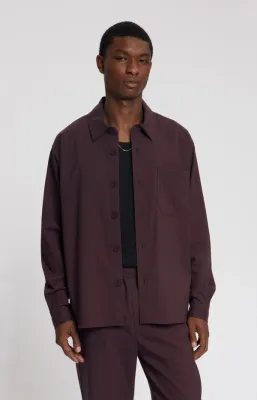 Law of the Sea Hapi Brushed Twill Overshirt