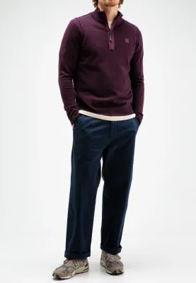 Butcher of Blue Clifden Half Zip Trui